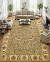 Jaipur Elegance Collection Area Rug -  Lal Rectangle Green  lifestyle 17