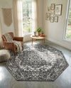 Georgetown Rugs Collection Area Rug - Dupont (Dark Gray) Octagon Dark Gray  lifestyle 42