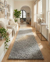 Alpine Plush Collection Area Rug -  Cortina (Sterling) Runner Sterling  lifestyle 76