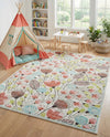 Wonder Tykes Collection Area Rug -  Fantasy Rectangle Ivory  lifestyle 21
