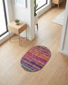 Sahara Essence Collection Area Rug - Oasis (Multi) Oval Multi  lifestyle 46