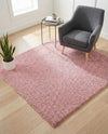 Alpine Plush Collection Area Rug -  Cortina (Dusty Rose) Square Dusty Rose  lifestyle 61