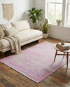 Sahara Essence Collection Area Rug - Oasis (Pink) Rectangle Pink  lifestyle 12