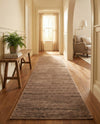 Bloomsbury Elegance Collection Area Rug -  Kensington (Brown) Runner Brown  lifestyle 40