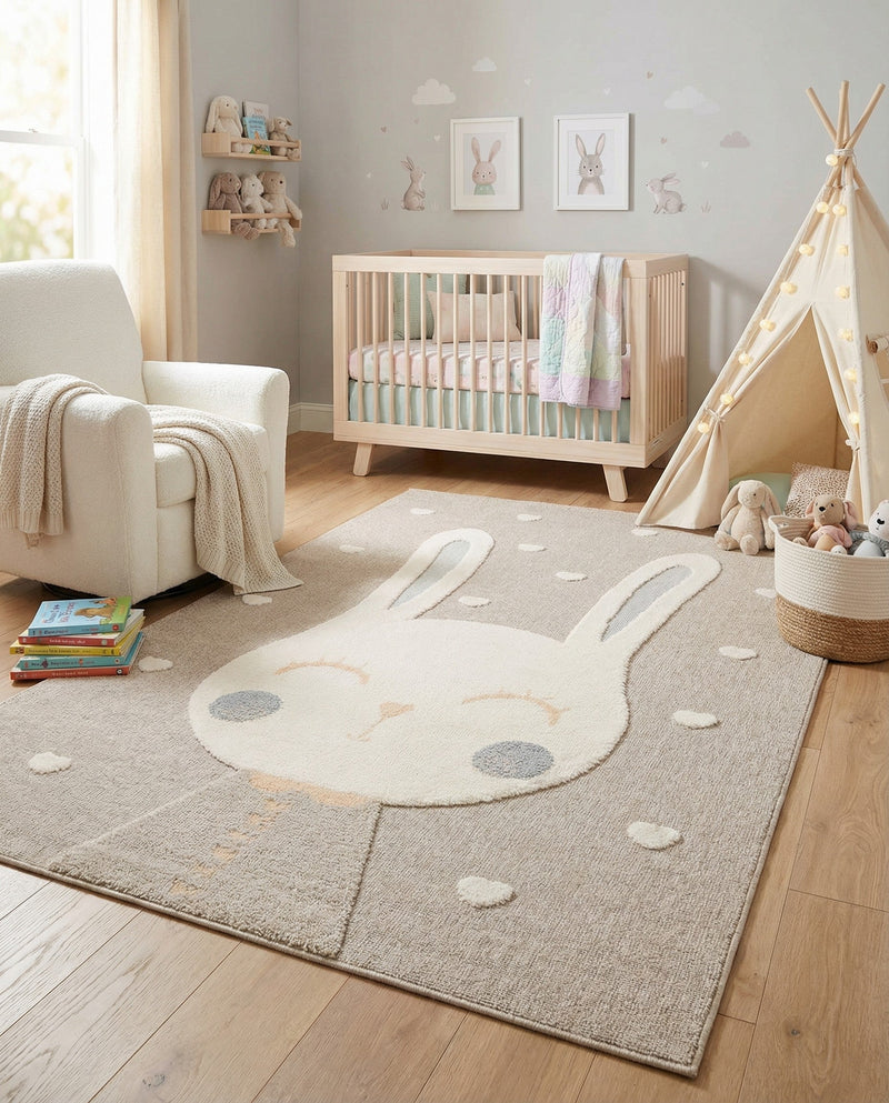 Wonder Tykes Collection Area Rug -  Blisswood Rectangle Peach Blossom  lifestyle 16