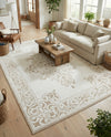 Sanctuary Retreat Collection Area Rug - Haven Rectangle Snow White  lifestyle 27