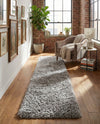 Majestic Manor Collection Area Rug - Versailles (Silver Screen) Runner Silver Screen  lifestyle 70