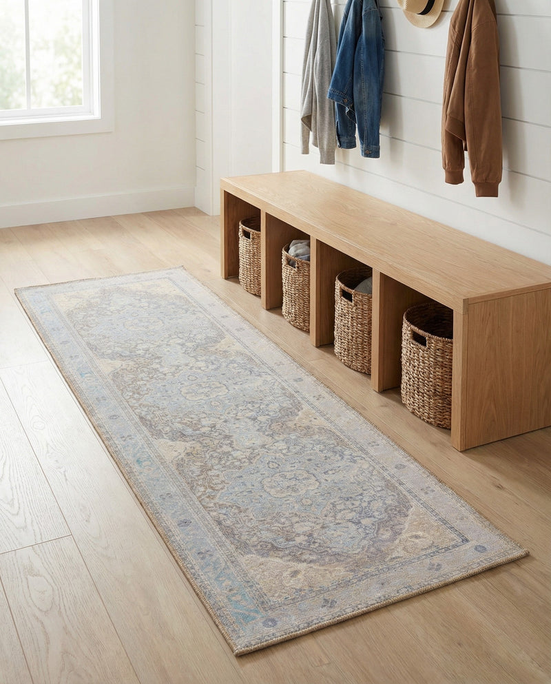 Heritage Elegance Collection Area Rug -  Schonbrunn Runner Cream  lifestyle 62