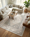 Savannah Series Collection Area Rug -  Augusta (Mink) Rectangle Mink  lifestyle 9