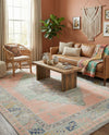 Savannah Series Collection Area Rug -  Augusta (Pink) Rectangle Pink  lifestyle 10