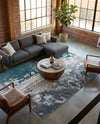 Seville Elegance Collection Area Rug -  Granada Rectangle Gray  lifestyle 10