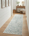 Coastal Haven Collection Area Rug - Seabreeze (Gray) Runner Gray  lifestyle 73