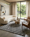 Sahara Berber Wool Collection Area Rug - Marrakesh Rectangle Silver Gray  lifestyle 35