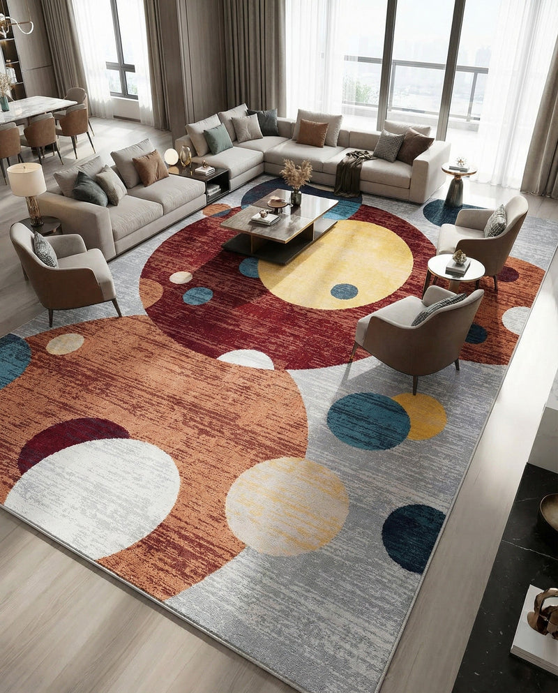Aegean Elegance Washables Collection Area Rug -  Crete Rectangle Multi  lifestyle 20