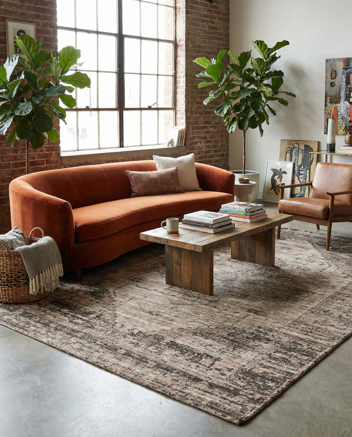 Savannah Threads Collection Area Rug - Sahara Rectangle Natural  lifestyle 10