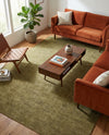Aravalli Collection Area Rug -  Jaisalmer Rectangle Olive Green  lifestyle 37