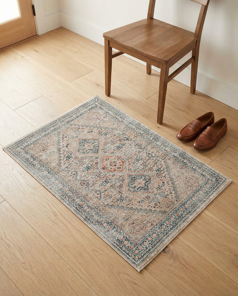 Coastal Haven Collection Area Rug -  Harborview Rectangle Multi  lifestyle 19