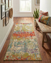 Urban Terrace Collection Area Rug -  Terrace Runner Multi  lifestyle 44