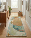 Urban Terrace Collection Area Rug -  Portico Runner Multi  lifestyle 11
