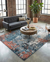 Dresden Elegance Collection Area Rug -  Seiffen Rectangle Multi  lifestyle 14