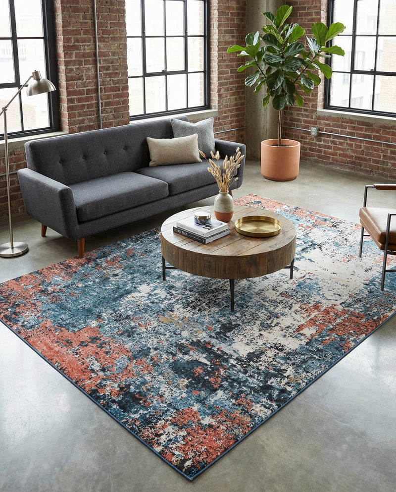 Dresden Elegance Collection Area Rug -  Seiffen Rectangle Multi  lifestyle 14