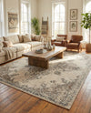 Gobi Sands Collection Area Rug -  Lop Rectangle Cream  lifestyle 20