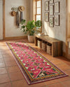 Sedona Vista Collection Area Rug -  Nolina Runner Pink  lifestyle 42
