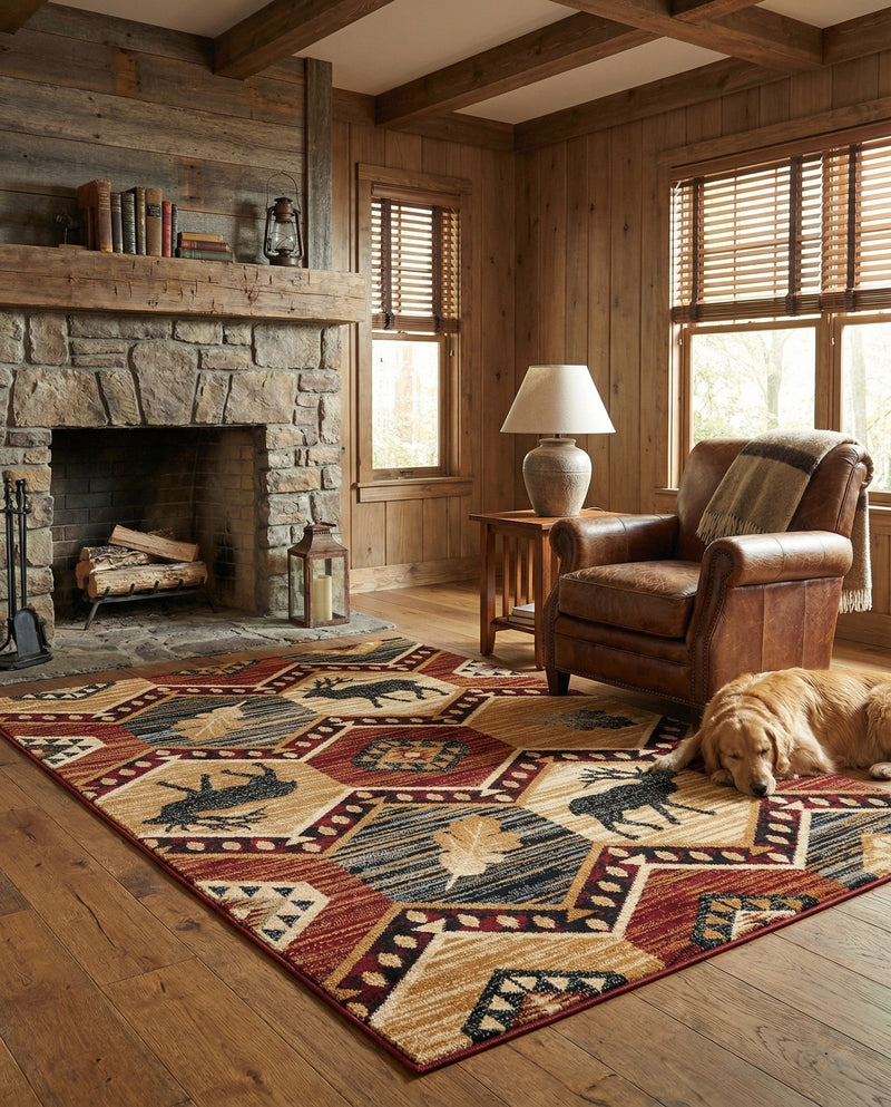 Frontier Trails Collection Area Rug -  Mesa Rectangle Multi  lifestyle 10
