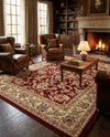 Jaipur Elegance Collection Area Rug -  Jantar Rectangle Red  lifestyle 19
