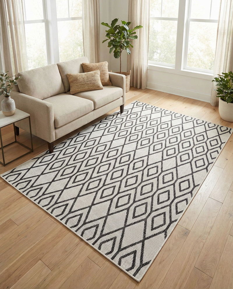 Urban Oasis Rugs Collection Area Rug -  Boulevard (Ivory) Rectangle Ivory  lifestyle 11