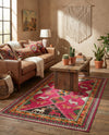 Sedona Vista Collection Area Rug -  Nolina Rectangle Pink  lifestyle 25