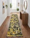 Riviera Elegance Collection Area Rug -  Menton (Navy Blue) Runner Navy Blue  lifestyle 50