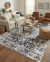 Georgetown Rugs Collection Area Rug - Dupont (Blue) Rectangle Blue  lifestyle 6