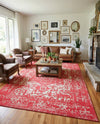 Georgetown Rugs Collection Area Rug - Dupont (Pink) Rectangle Pink  lifestyle 14