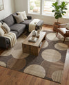 Chromatic Oasis Collection Area Rug -  Zephyr Rectangle Gray  lifestyle 25