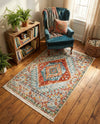 Arcadia Rugs Collection Area Rug -  Xanadu Rectangle Salmon  lifestyle 25