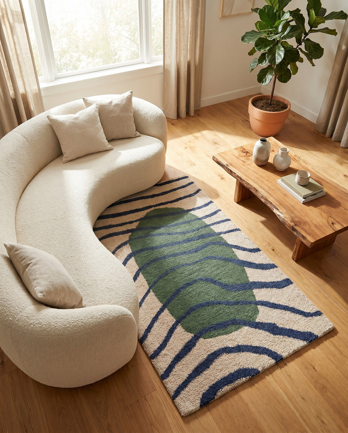 Briarwood Looms Collection Area Rug -  Redcliff (Multi) Rectangle Multi  lifestyle 2