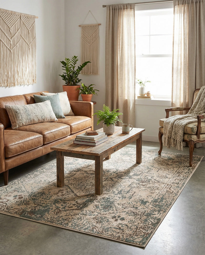 Gobi Sands Collection Area Rug -  Turpan Rectangle Multi  lifestyle 37