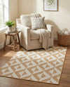 Urban Oasis Rugs Collection Area Rug -  Highrise (Beige) Rectangle Beige  lifestyle 3