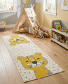 Wonder Tykes Collection Area Rug -  Rainbow Runner Ivory  lifestyle 26
