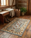 Frontier Trails Collection Area Rug -  Onyx Rectangle Blue  lifestyle 36
