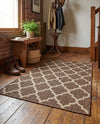 Sahara Sands Collection Area Rug -  Dahshur Rectangle Brown  lifestyle 10