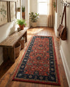 Casablanca Tapestry Collection Area Rug -  Marrakech (Classic Red) Runner Classic Red  lifestyle 35