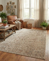 Coastal Manor Collection Area Rug -  Marina Rectangle Beige  lifestyle 21
