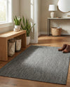 Seaside Serenity Collection Area Rug - Veranda (Black) Rectangle Black  lifestyle 27
