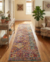 Sierra Collection Area Rug -  Catalina Runner Multi  lifestyle 59