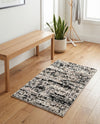 Santa Fe Trails Collection Area Rug -  Chaparral Rectangle Gray  lifestyle 19