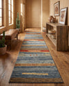 Zagros Oasis Collection Area Rug -  Lordegan Runner Blue  lifestyle 21
