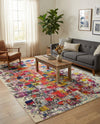 Marrakesh Elegance Collection Area Rug -  Azilal Rectangle Multi  lifestyle 21