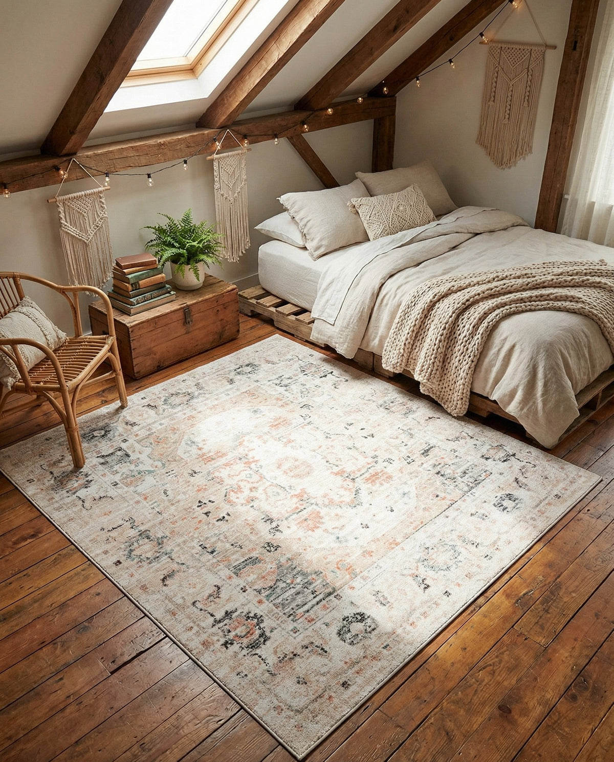 Parisian Elegance Collection Area Rug - Versailles (Ivory) Square Ivory  lifestyle 124